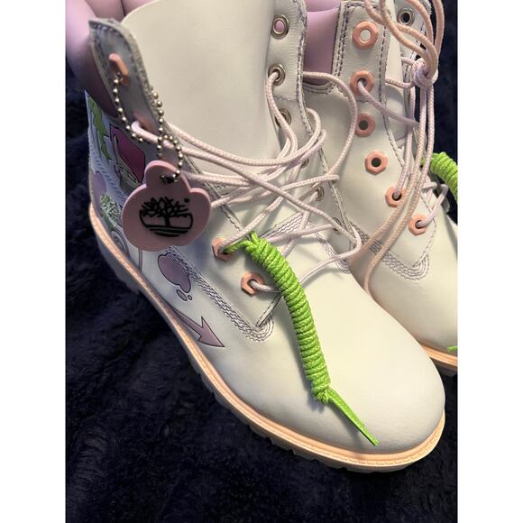 🥾 Timberland x Tokidoki Collab Boots | Pastel | Men’s 6 / Women’s 7.5–8 | NWOT - Picture 3 of 10